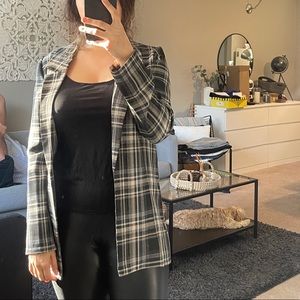 NWOT Primark Plaid Blazer Size 2